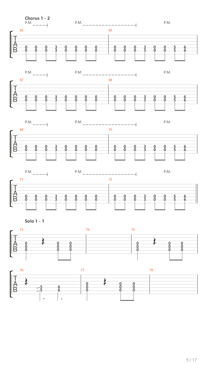 Between Two Galaxies吉他谱