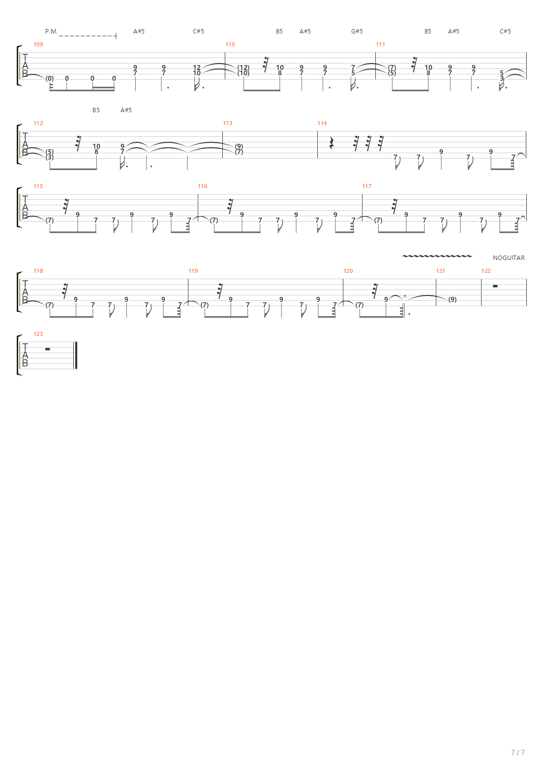 Shield Wall吉他谱