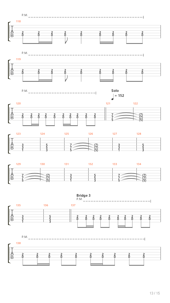 Sorrow Throughout The Nine Worlds吉他谱