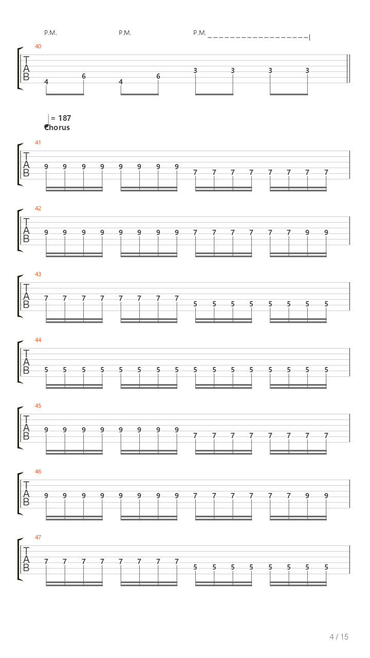 Sorrow Throughout The Nine Worlds吉他谱