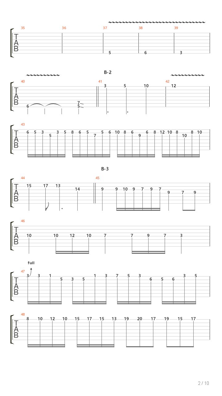 Eastern Rules吉他谱