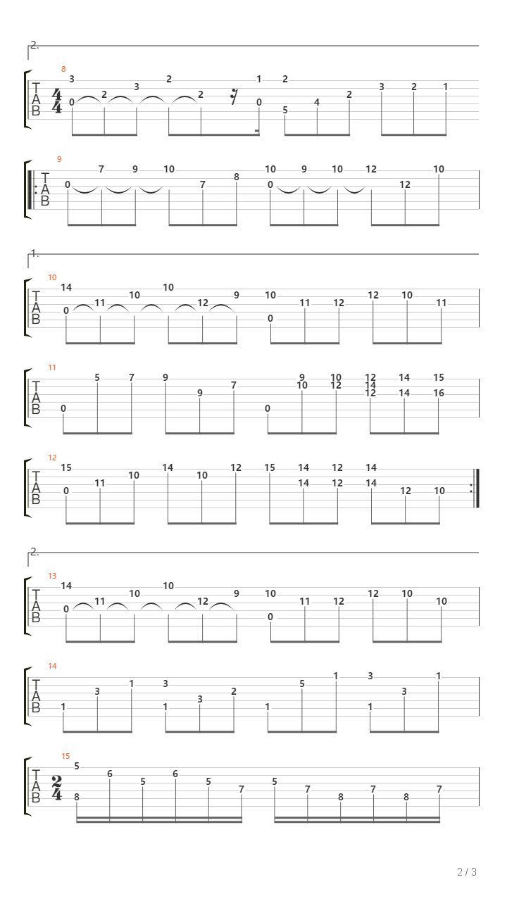 Song For Anna吉他谱