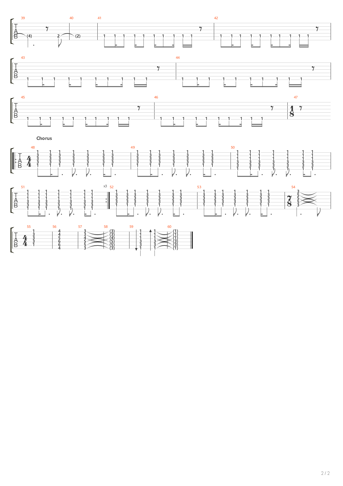 Providence吉他谱