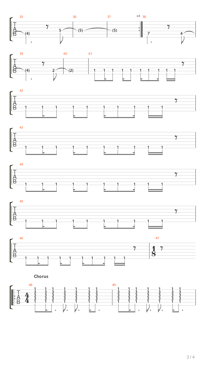 Providence吉他谱