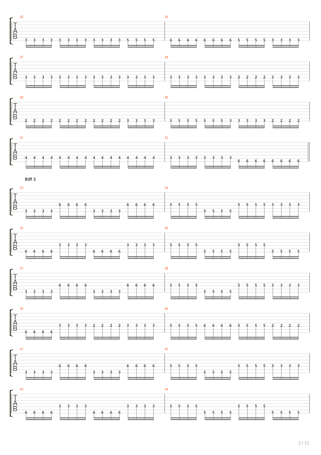 The Veil吉他谱