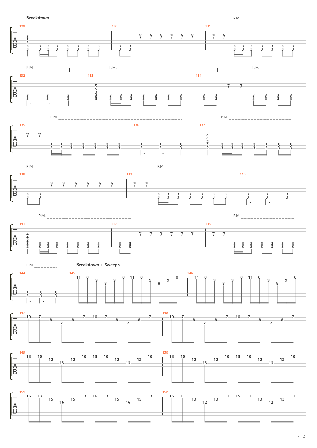 The Veil吉他谱