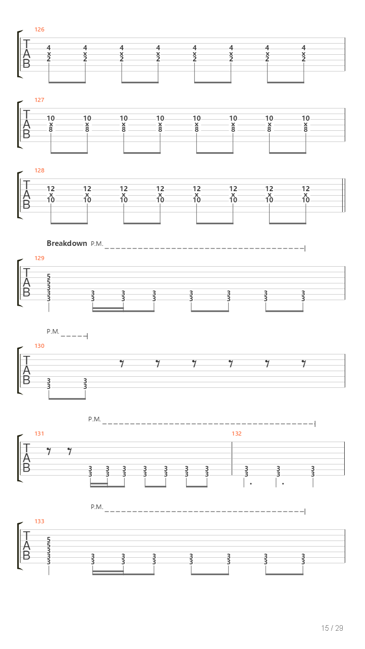 The Veil吉他谱