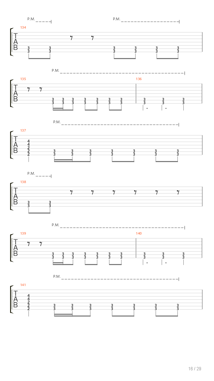 The Veil吉他谱