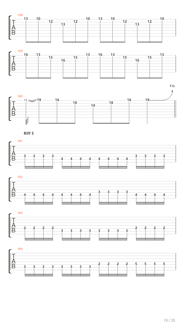 The Veil吉他谱