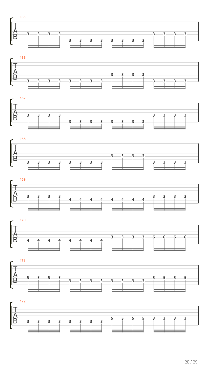 The Veil吉他谱