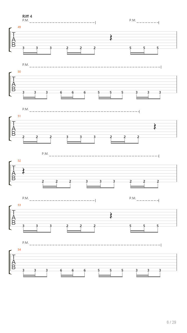 The Veil吉他谱