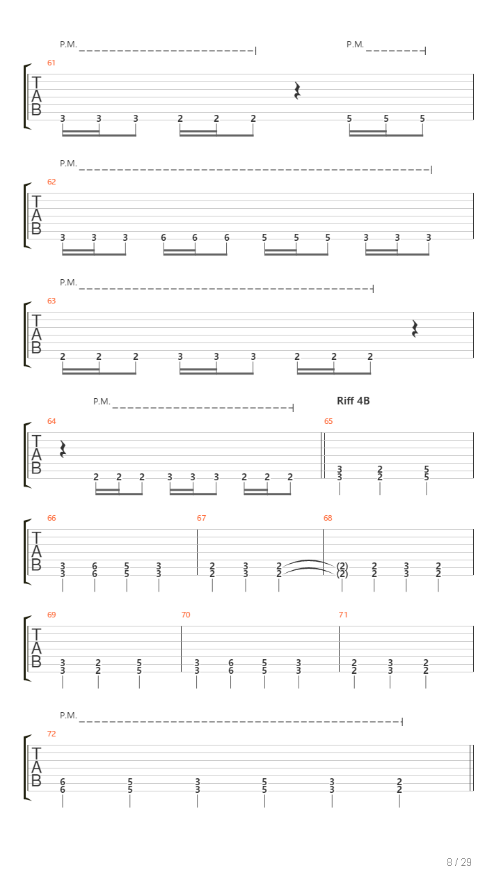 The Veil吉他谱