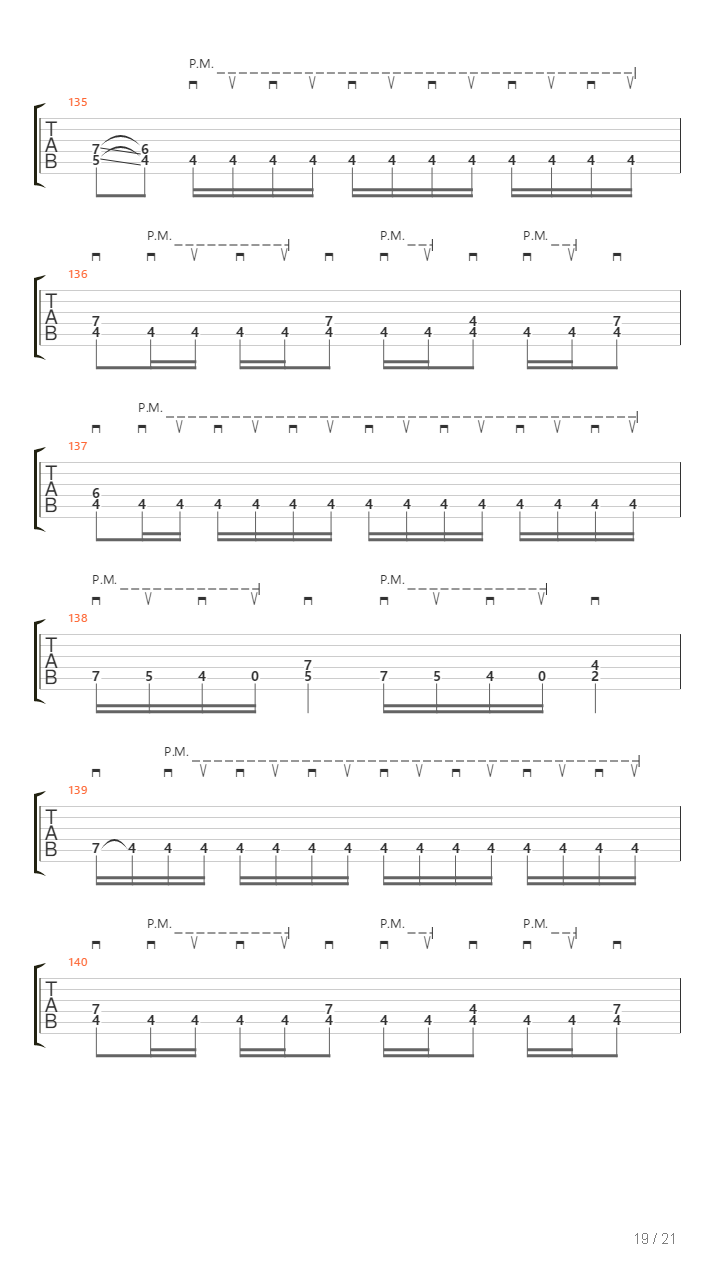 Serpents On Parade吉他谱