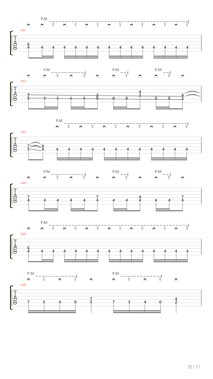 Serpents On Parade吉他谱