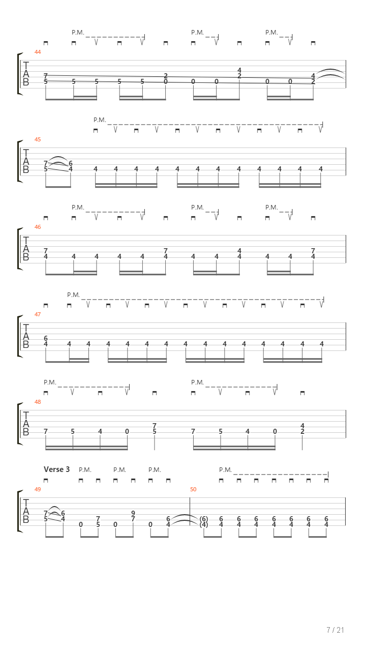 Serpents On Parade吉他谱