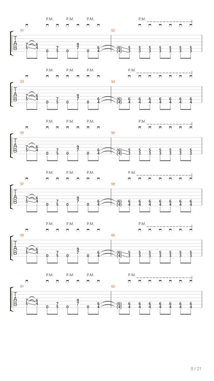 Serpents On Parade吉他谱