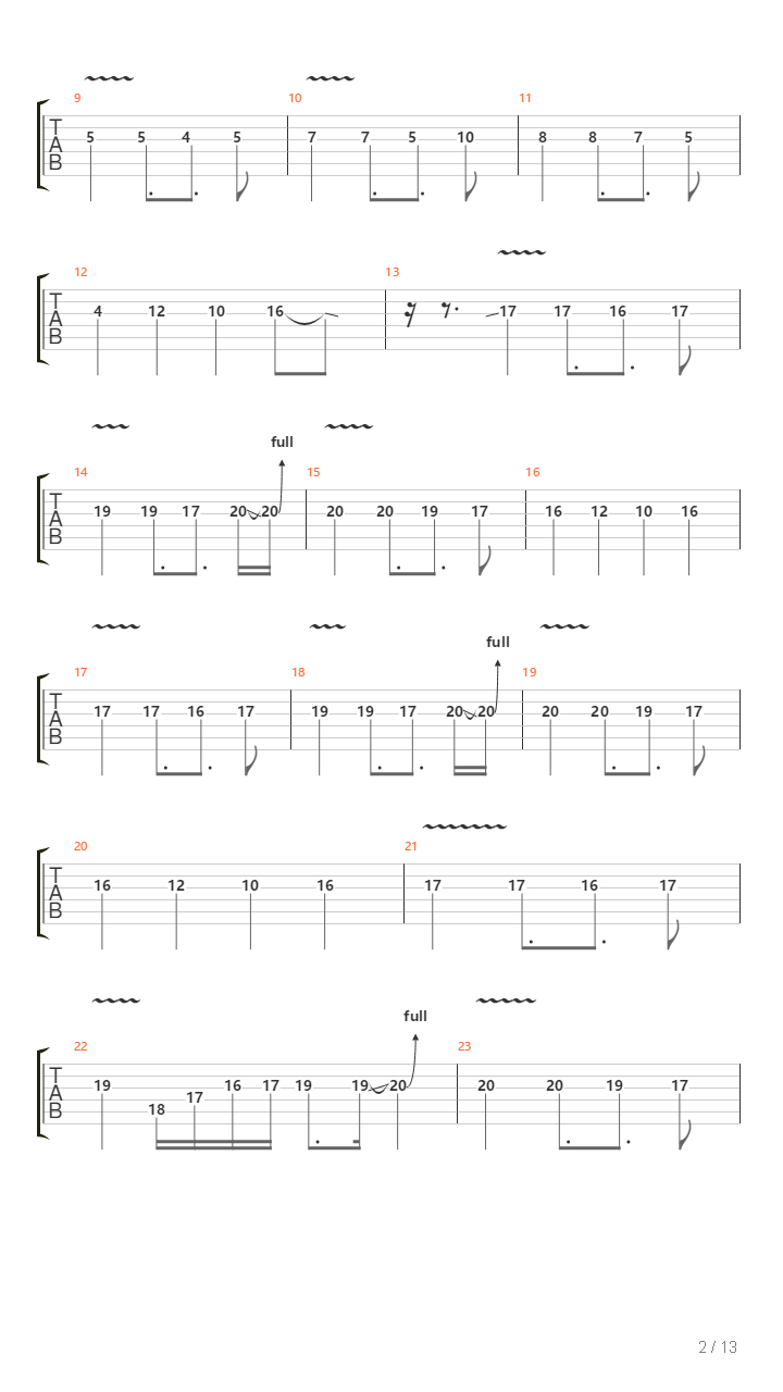 Starting Over吉他谱