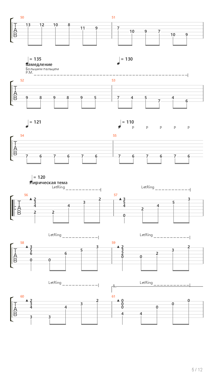 The Four Seasons - Summer 3Rd Movement吉他谱