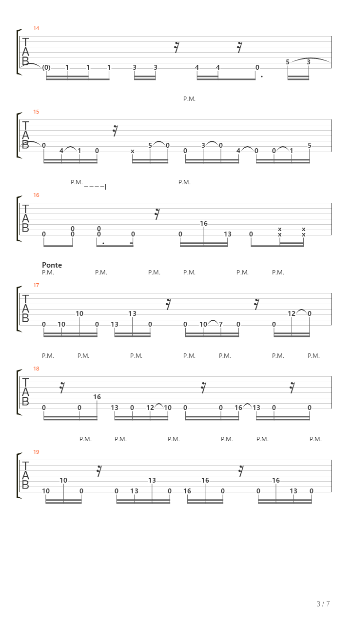 Origin吉他谱