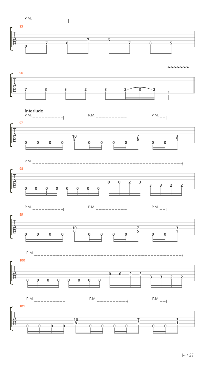 Bridge Of Destiny吉他谱