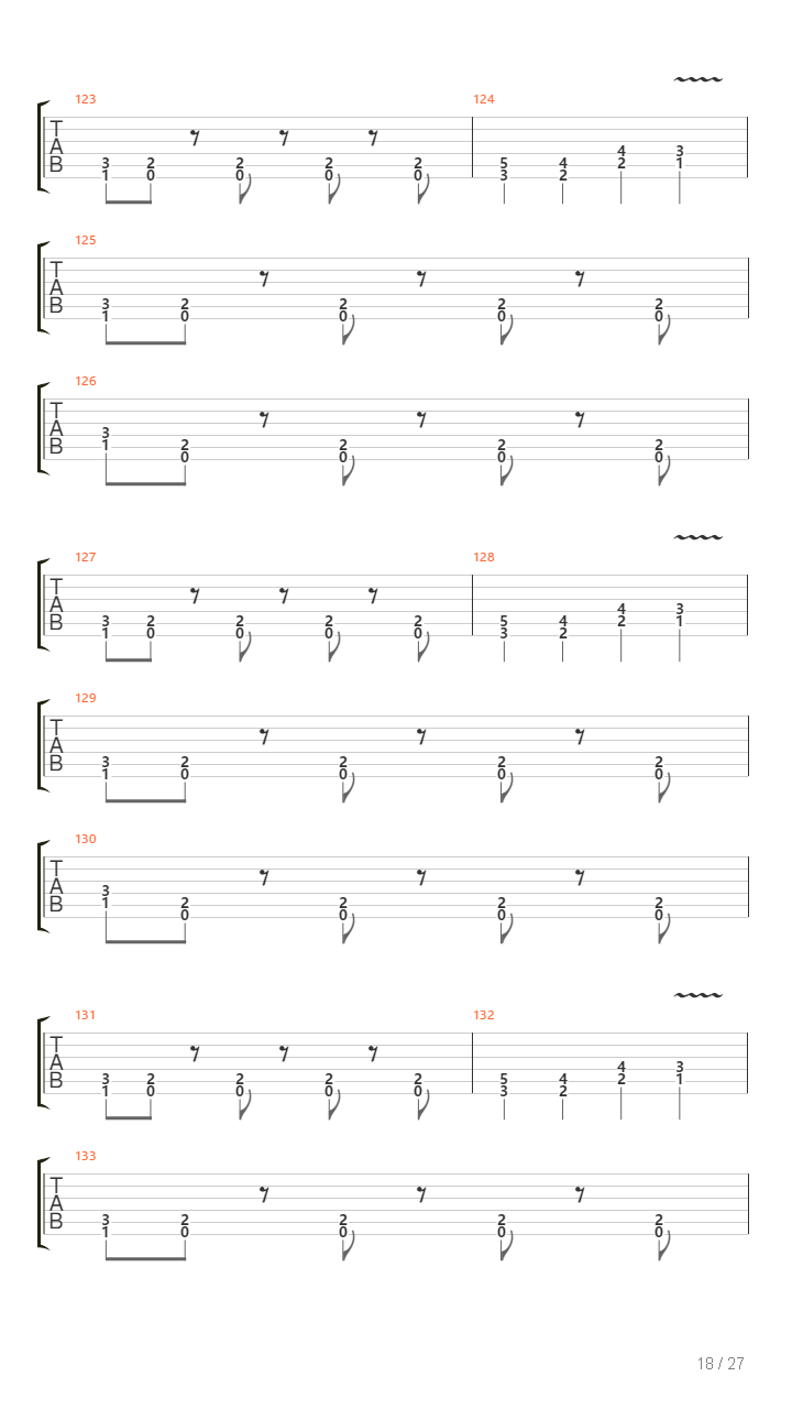 Bridge Of Destiny吉他谱