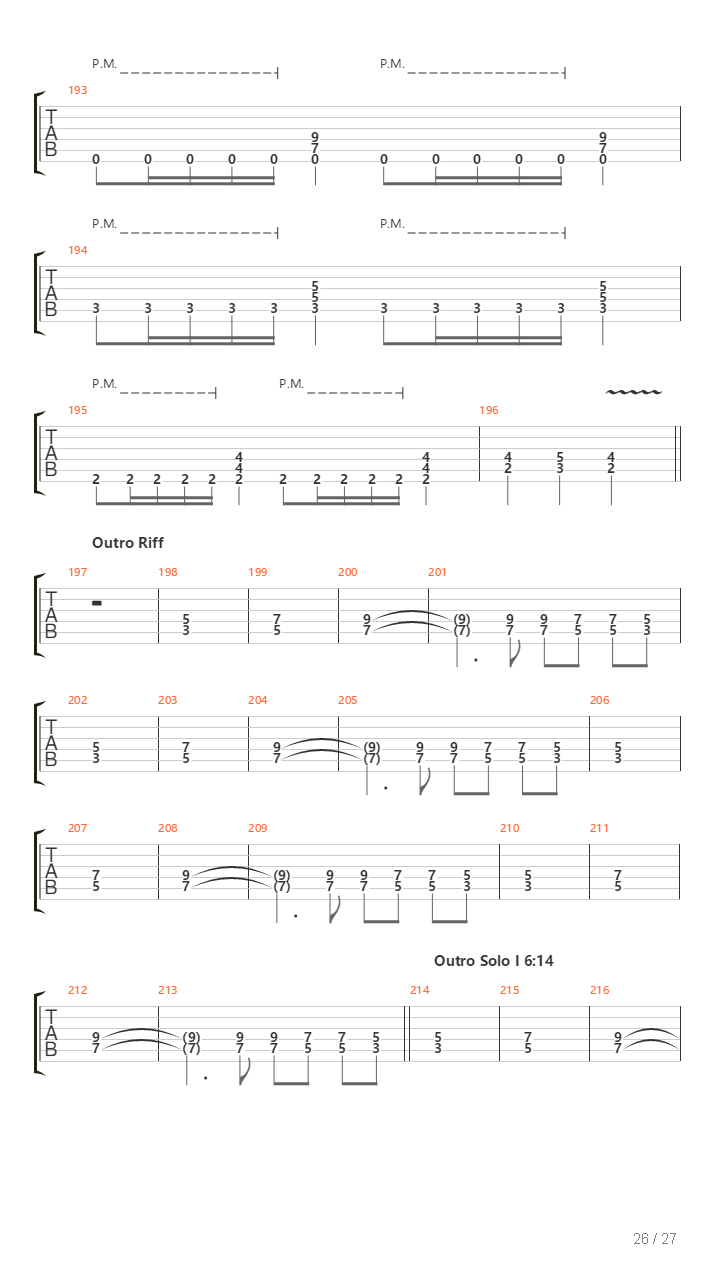 Bridge Of Destiny吉他谱