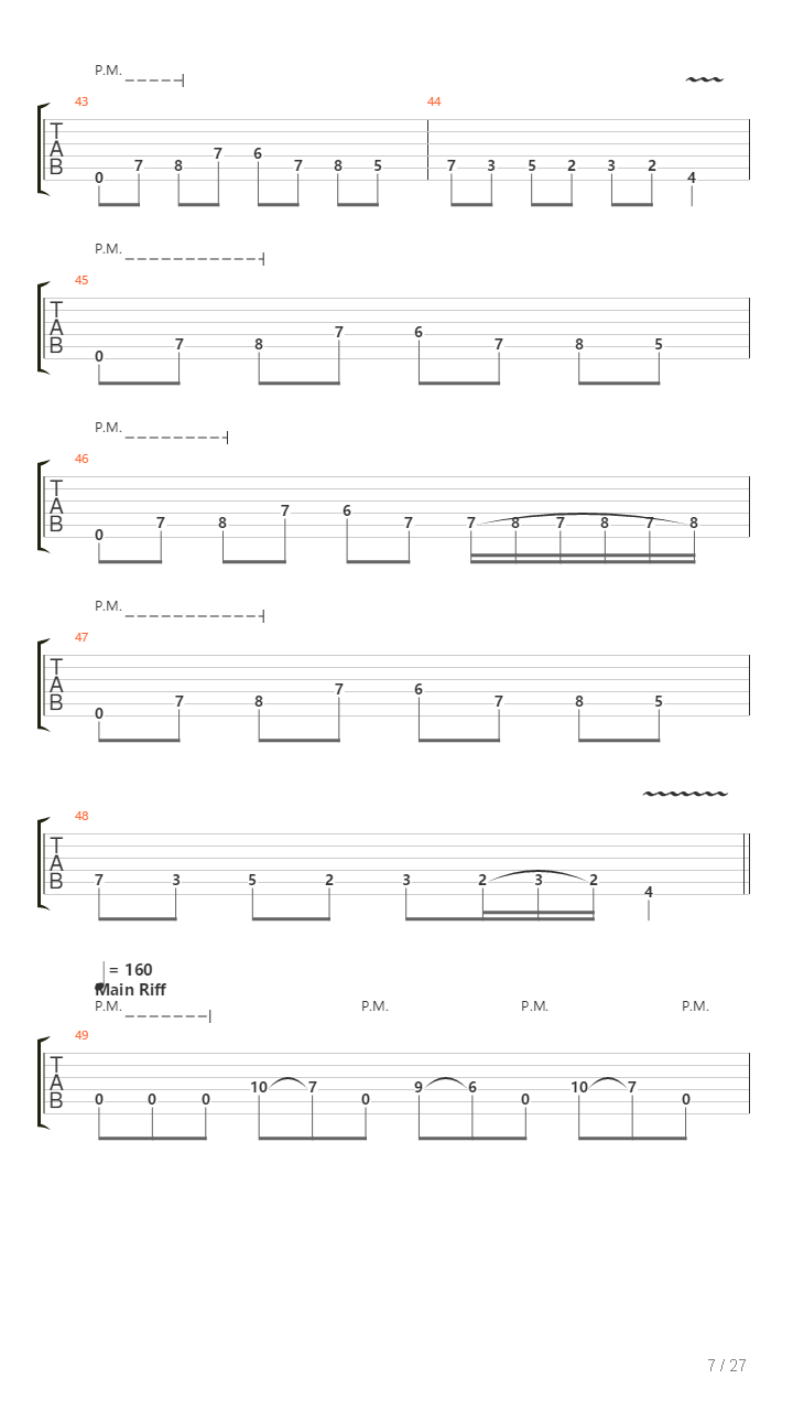 Bridge Of Destiny吉他谱