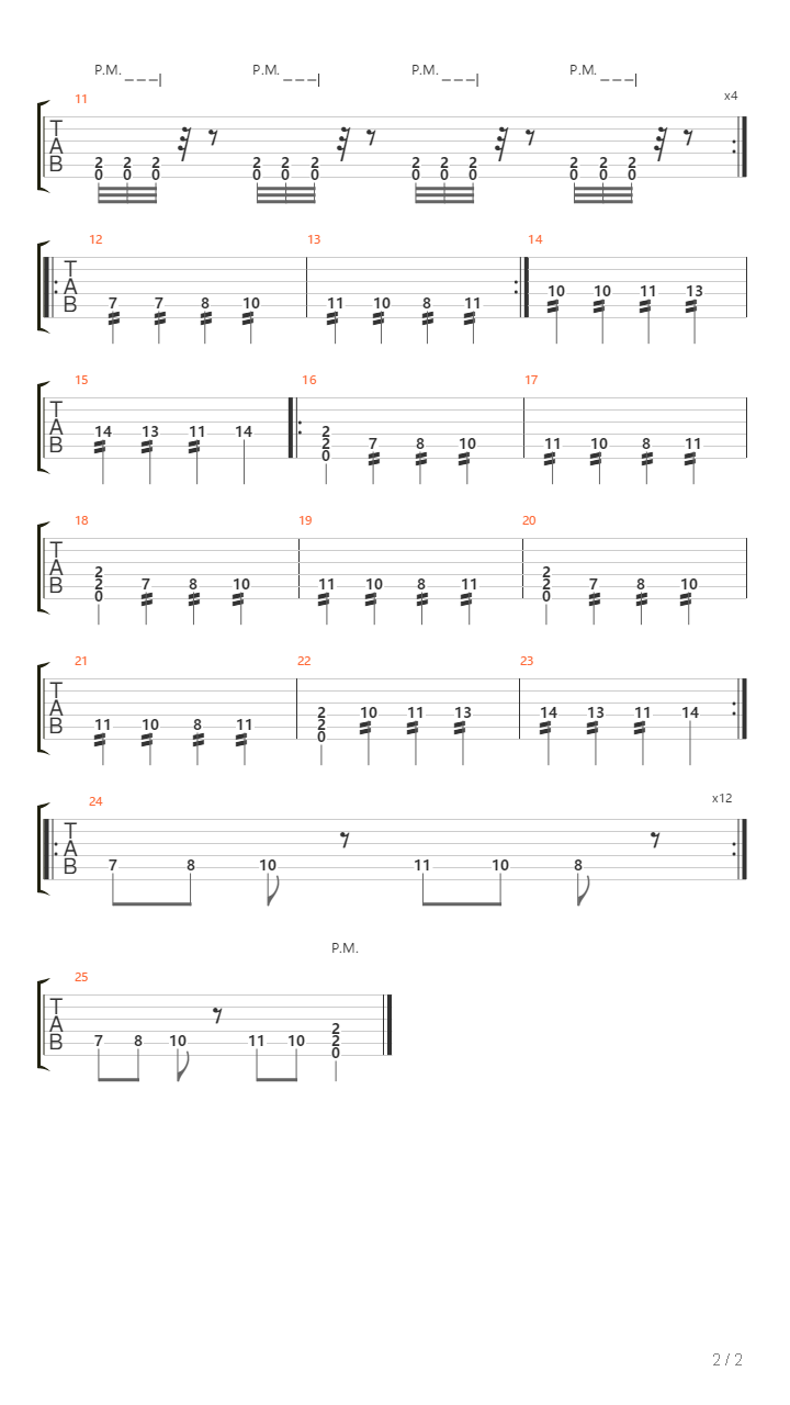 Within The Wall Of Babylon吉他谱