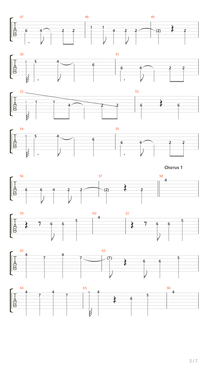 Rewrite吉他谱