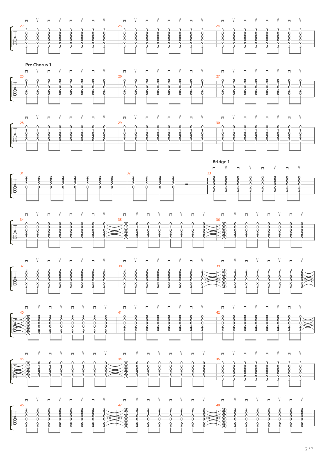 Signal On The Street吉他谱