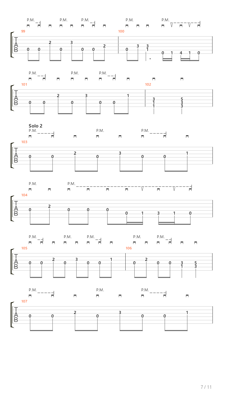 I Sail Across The Seven Seas吉他谱