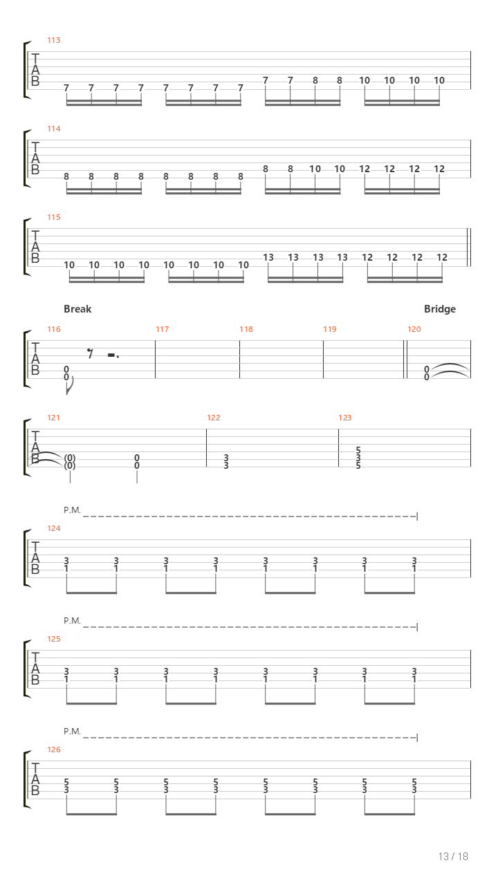 Blinded吉他谱