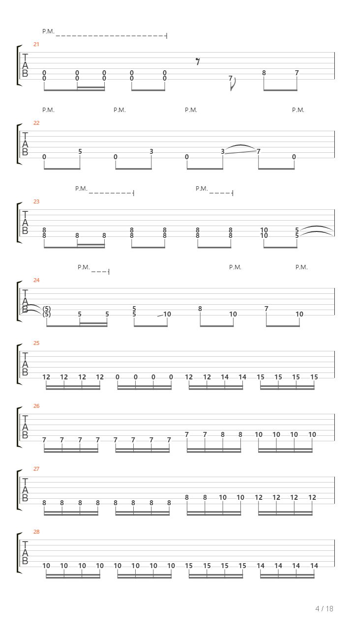 Blinded吉他谱