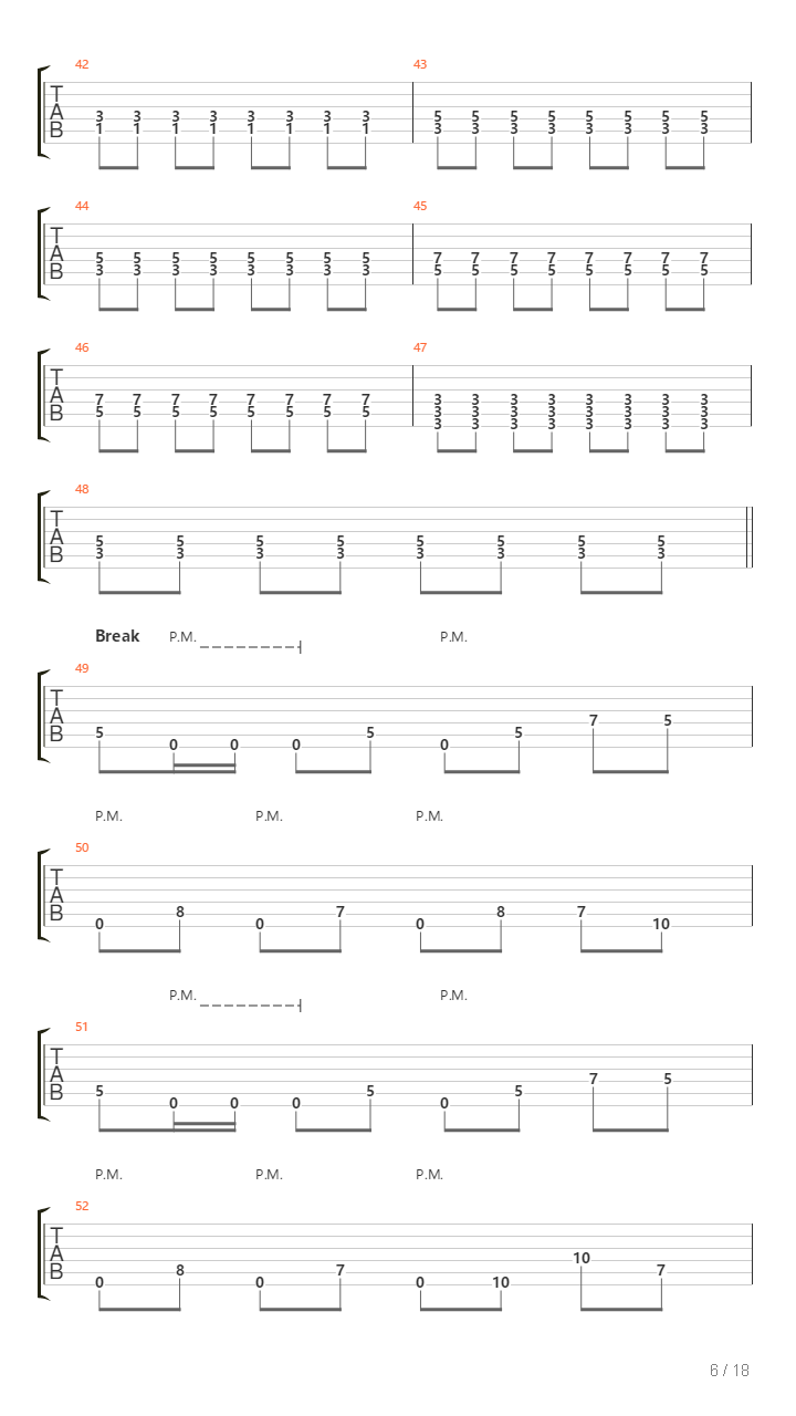 Blinded吉他谱