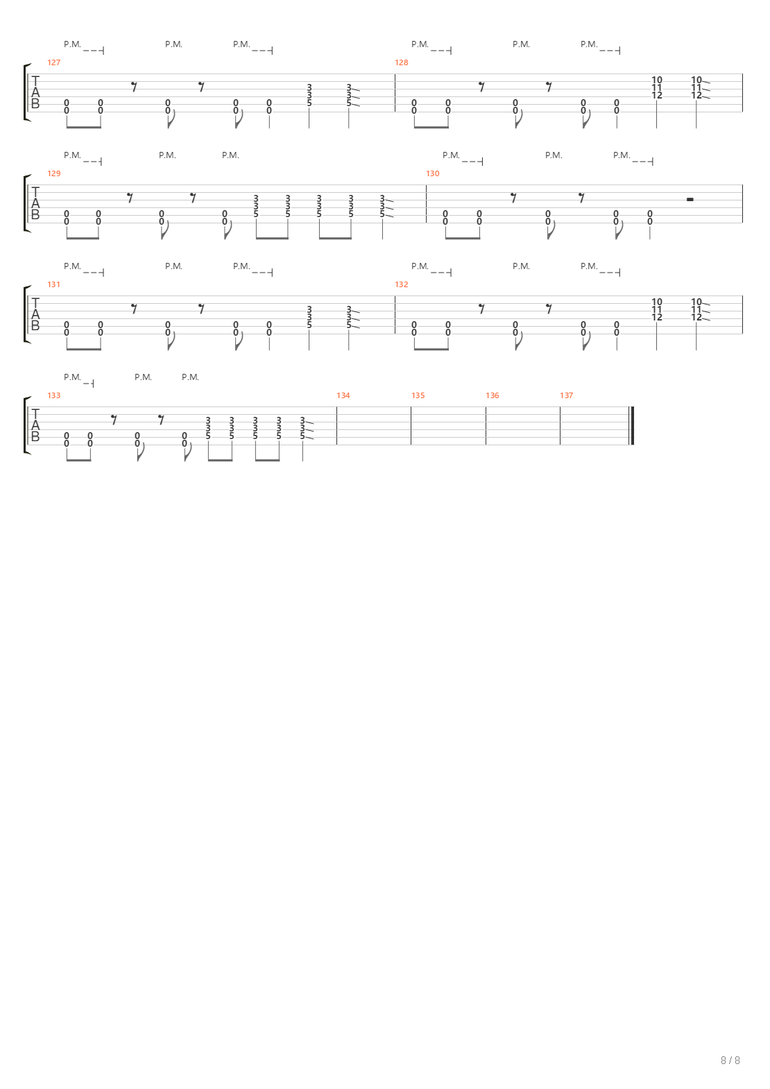 Bones吉他谱