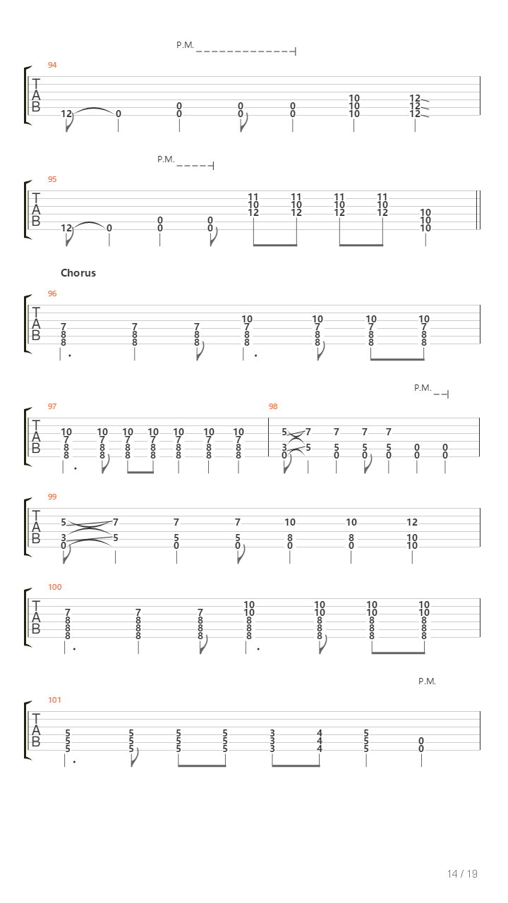 Bones吉他谱