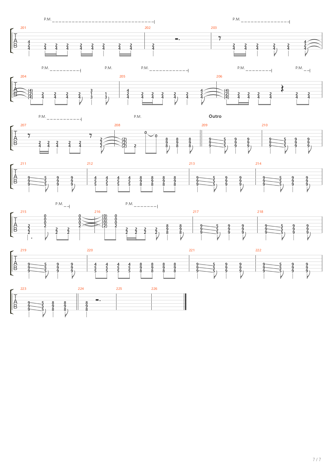 The Narrative吉他谱