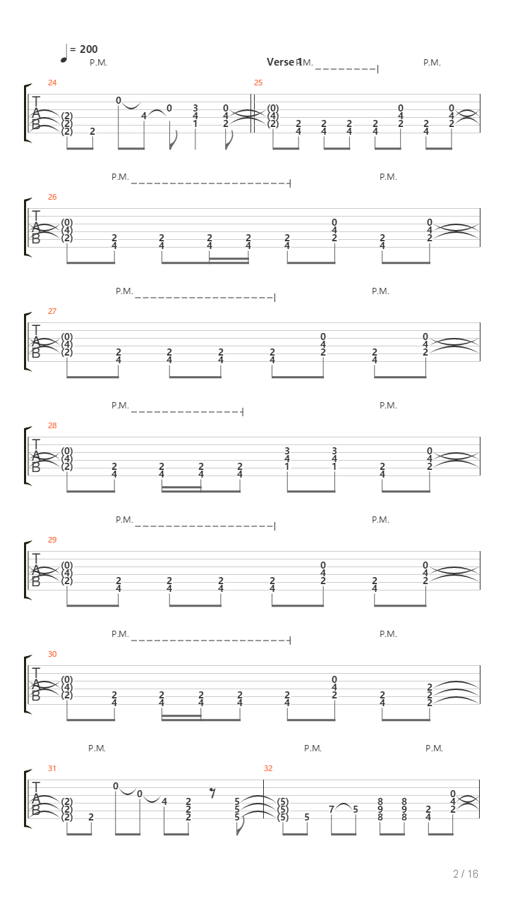 The Narrative吉他谱