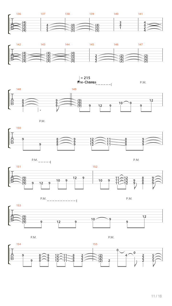 The Narrative吉他谱