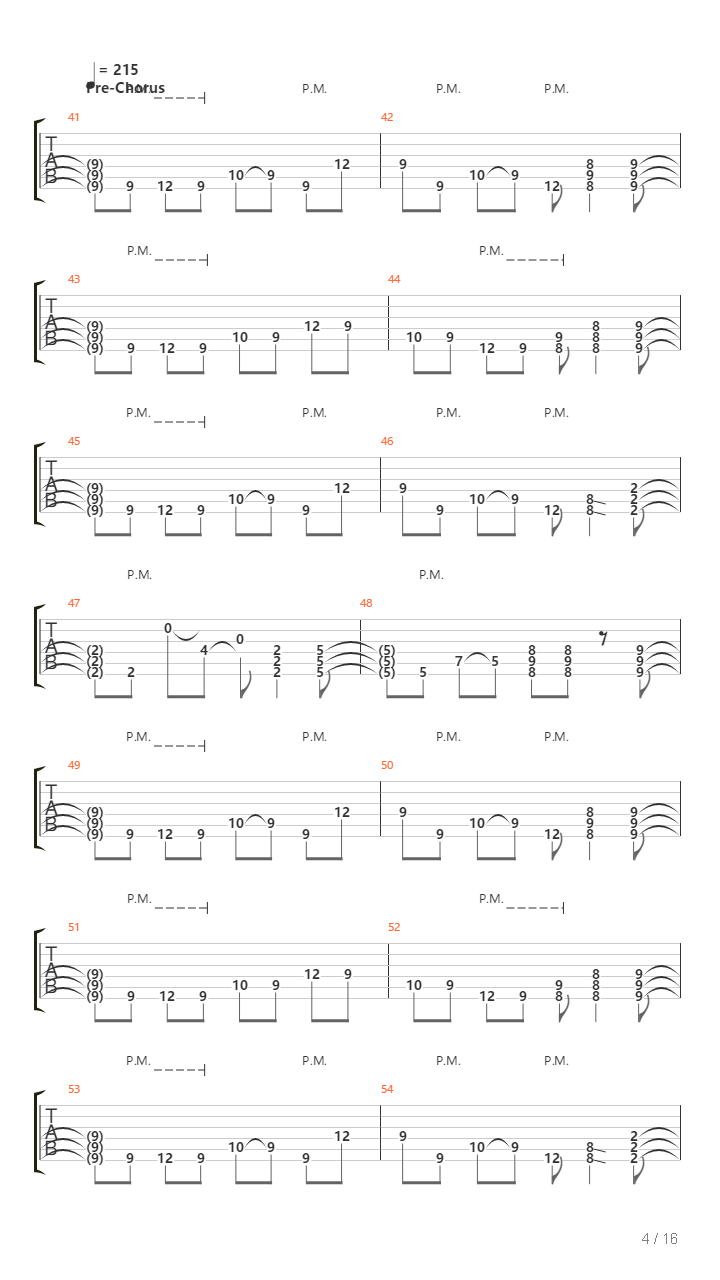 The Narrative吉他谱