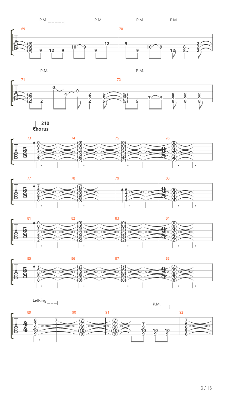 The Narrative吉他谱