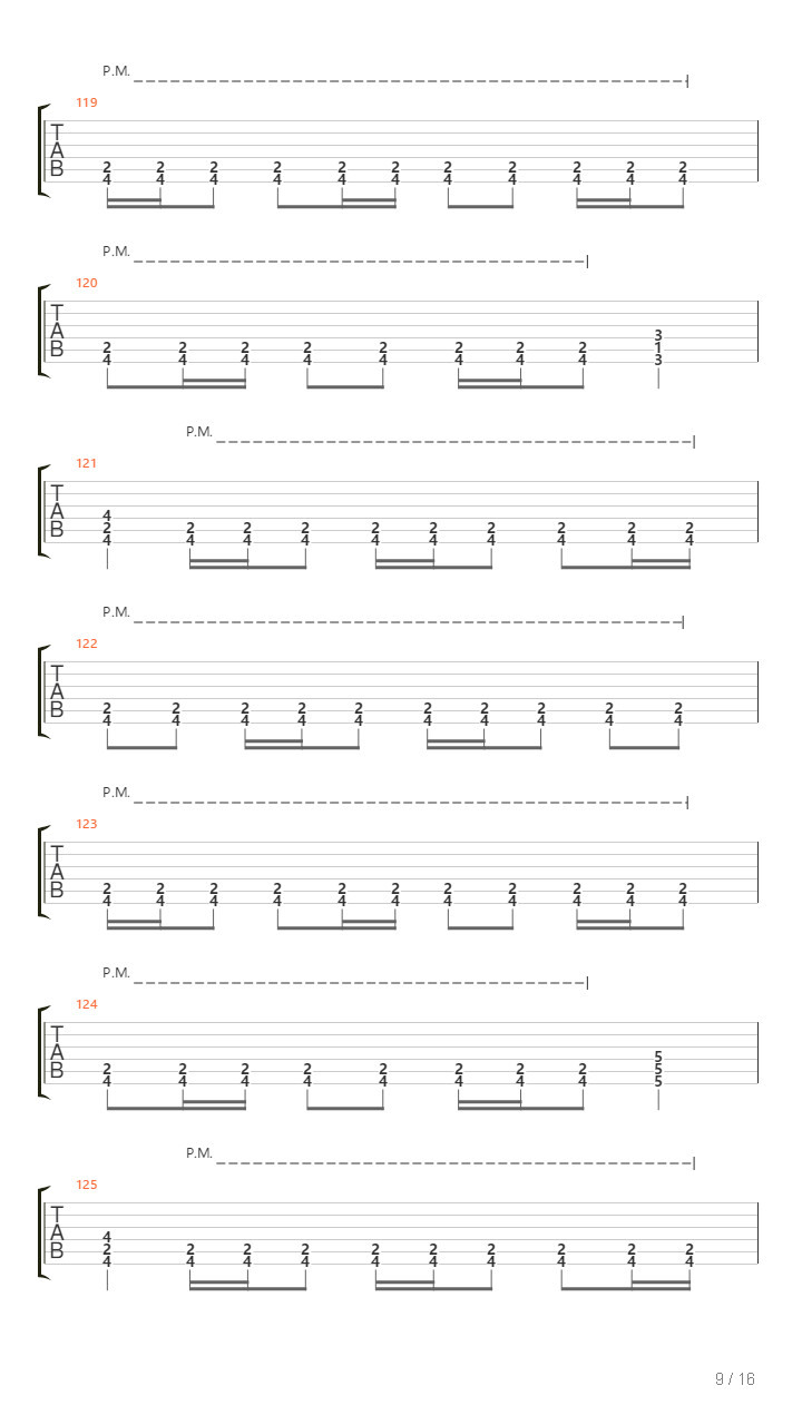 The Narrative吉他谱