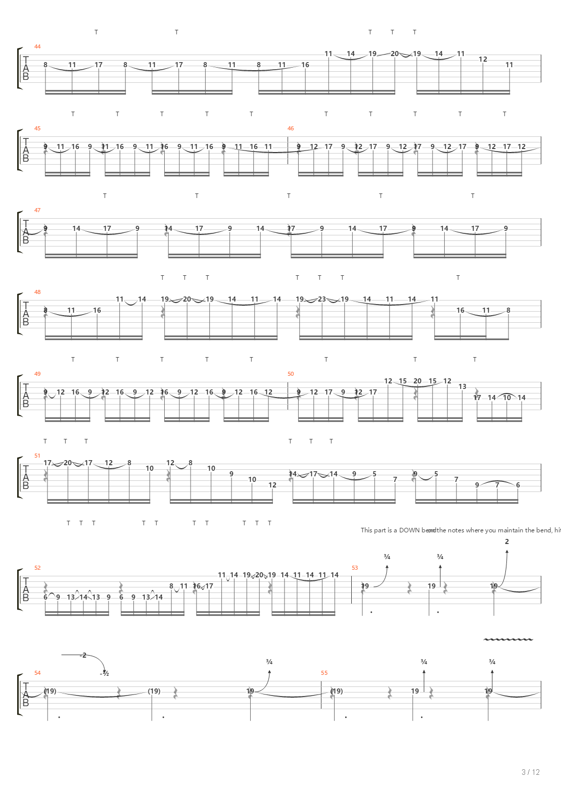 The Stage吉他谱