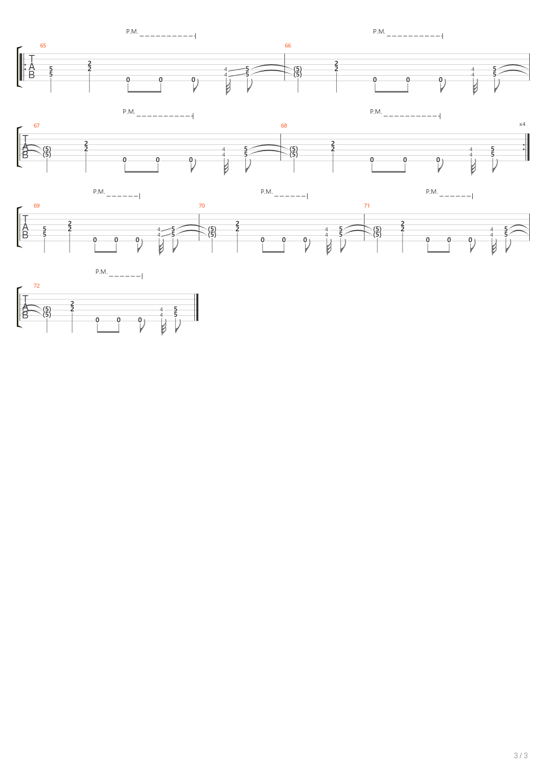 Gone Gone Gone吉他谱