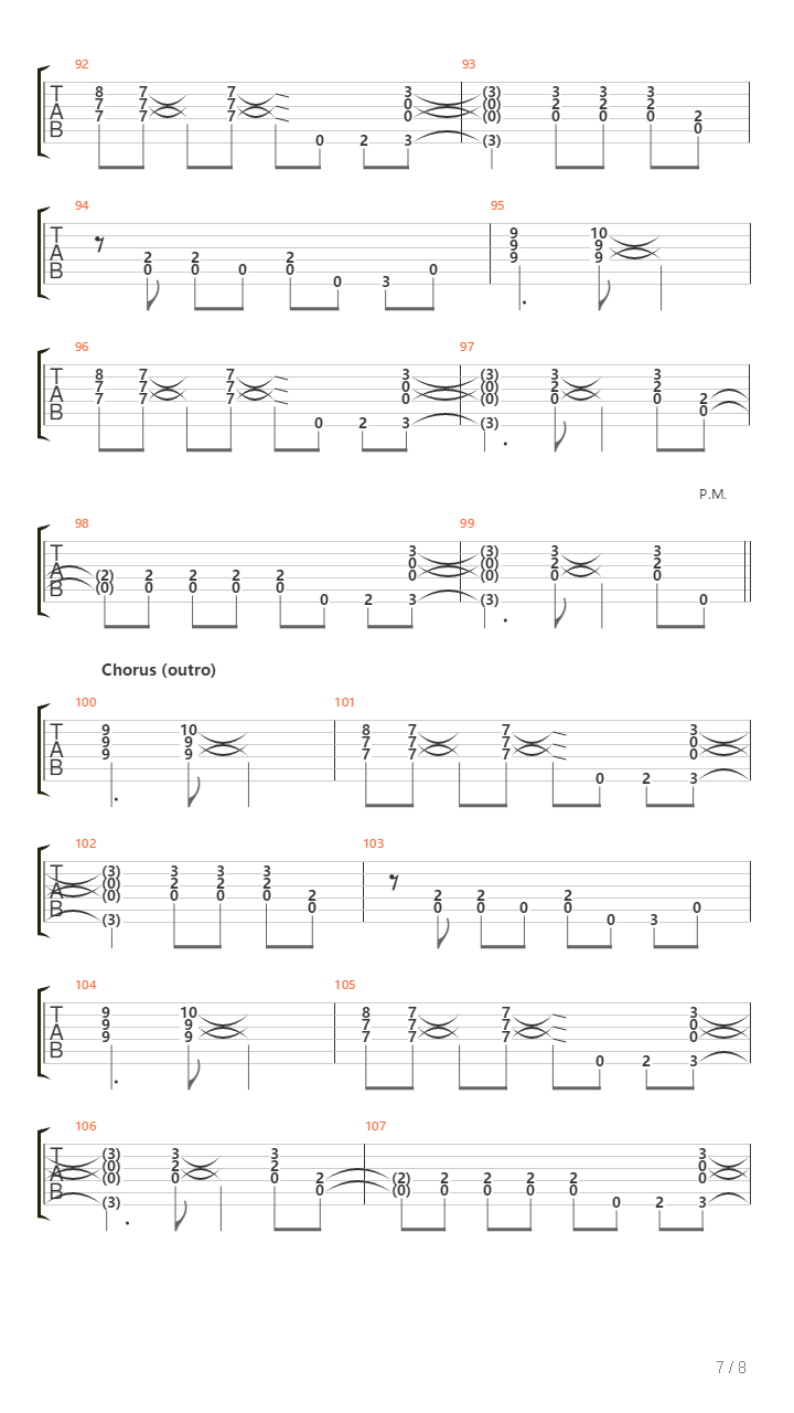 Heaven Is A 4 Letter Word吉他谱
