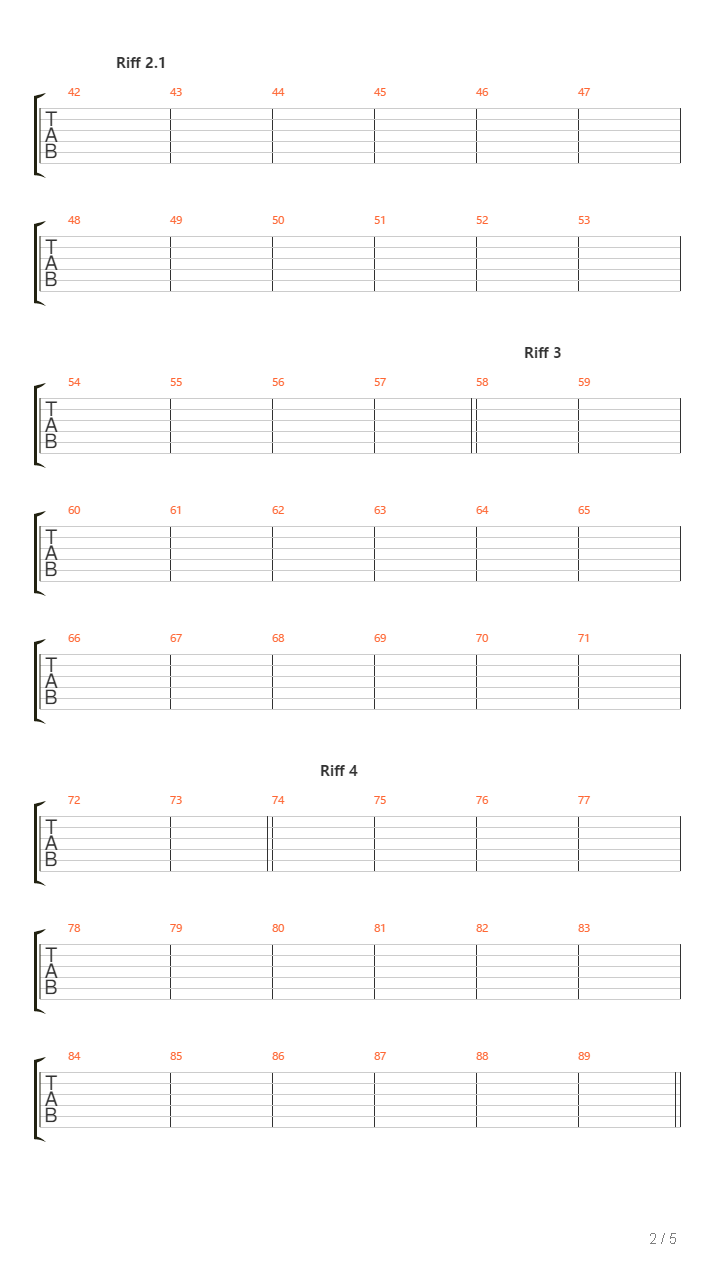 Frij吉他谱