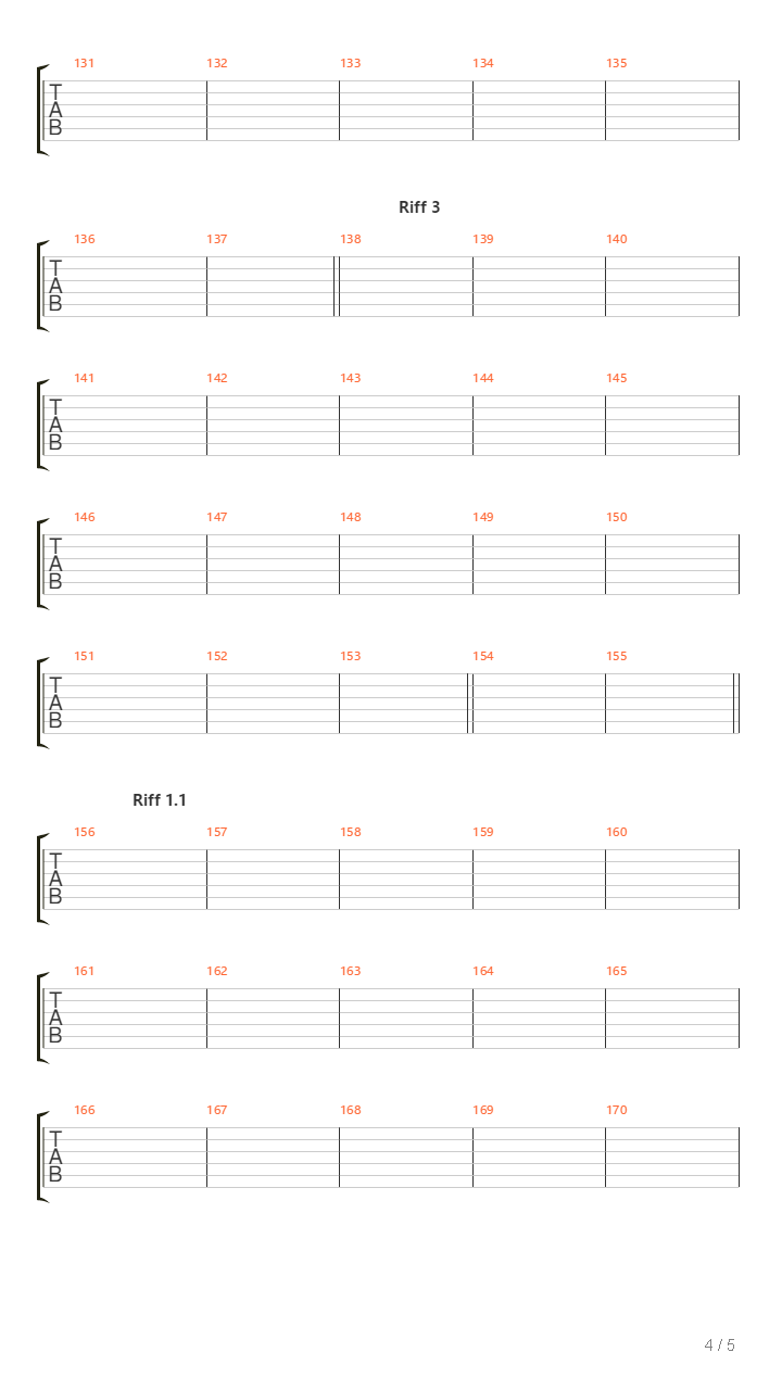 Frij吉他谱