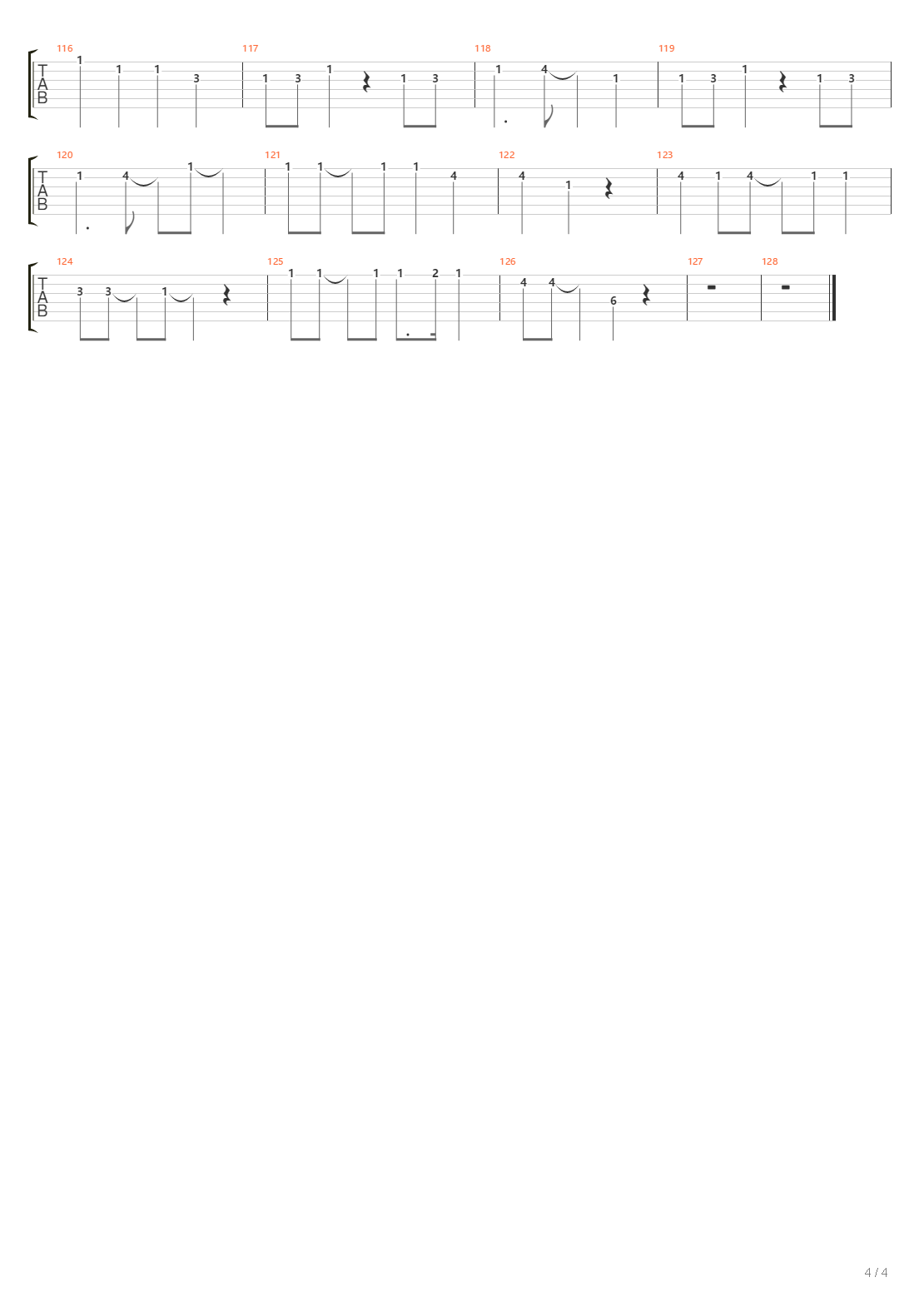 Quarter Past Midnight吉他谱