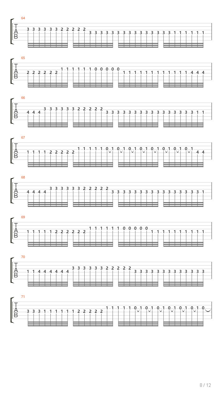 Graveworm吉他谱