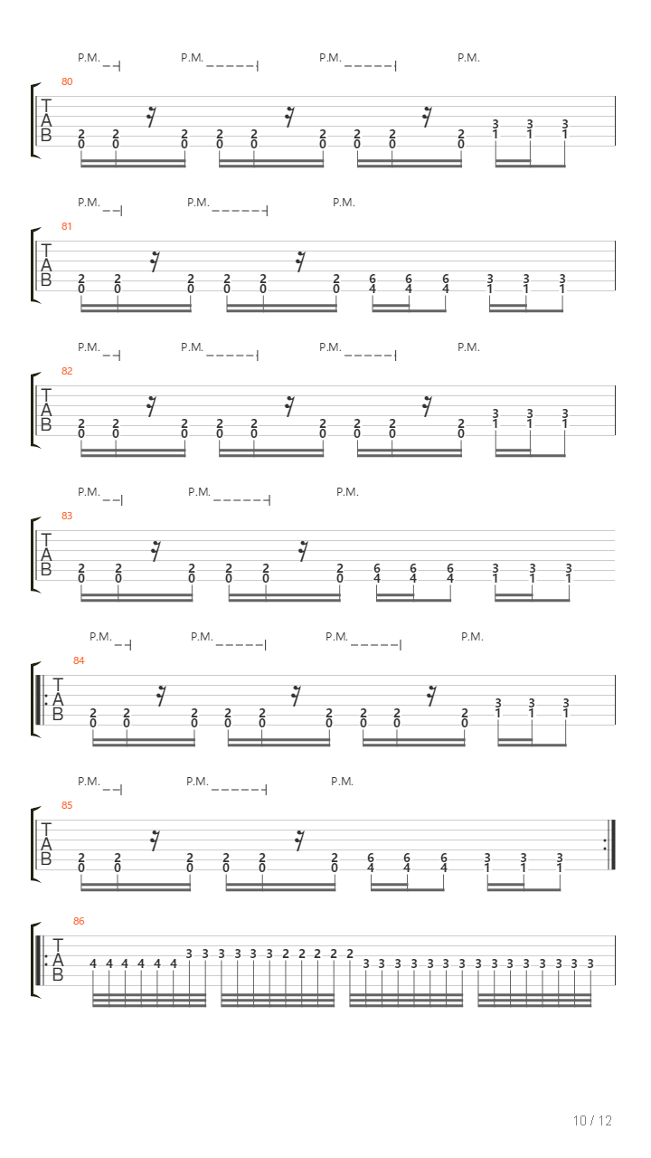 Graveworm吉他谱